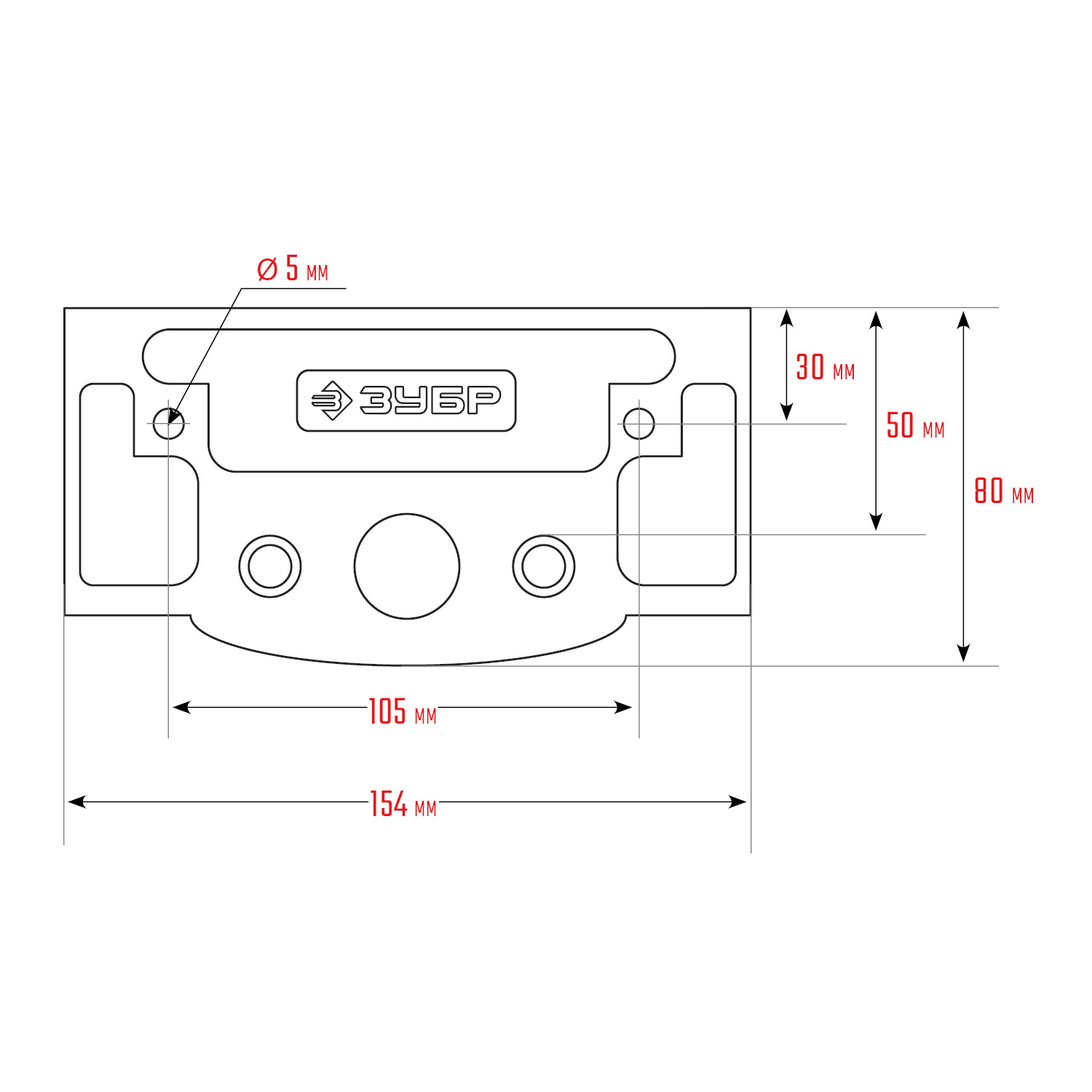 ЗУБР 150 мм, столярные тиски, Профессионал (32730)