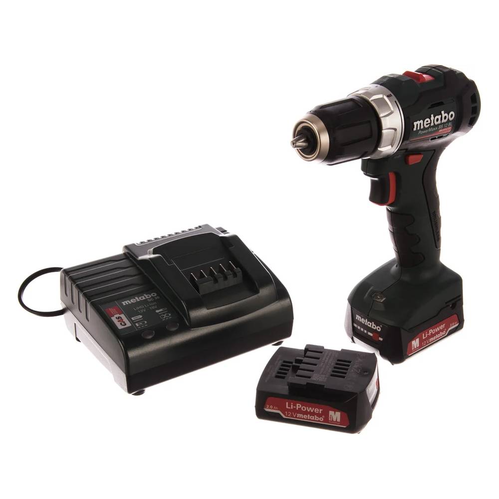 Шуруповерт аккумуляторный Metabo PowerMaxx BS 12 BL (800)