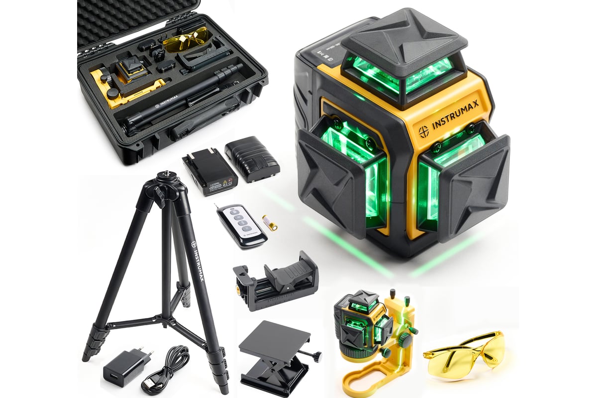 Уровень лазерный INSTRUMAX LINEPRO 3D Expert SET