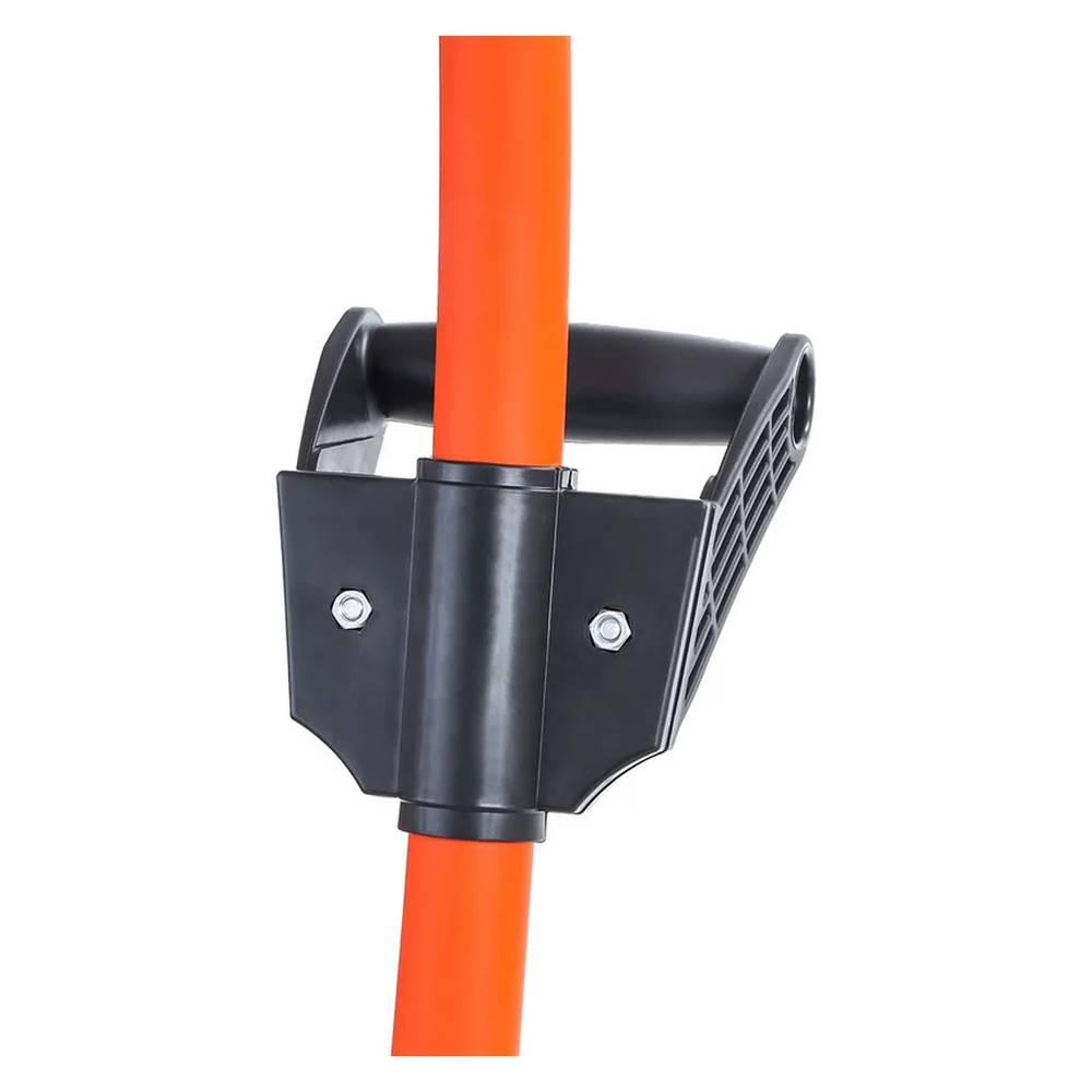 Лопата скрепер Ратник для снега с Т-образной пластиковой ручкой