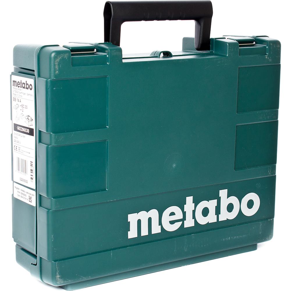 Шуруповерт аккумуляторный Metabo BS 14.4 (2Ач)