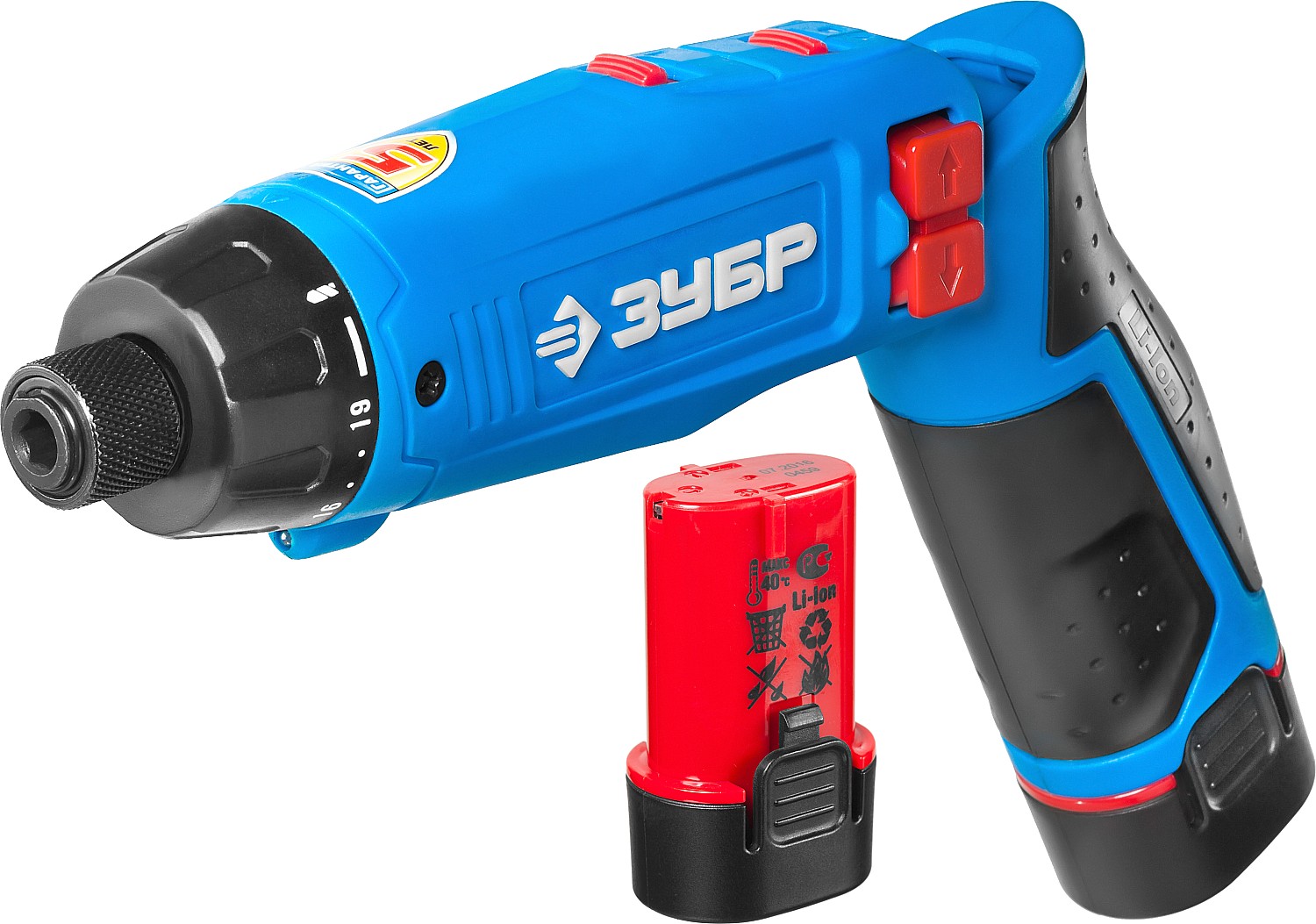 ЗУБР Профессионал ЗО-7.2-Ли КН отвертка-трансформер аккумуляторная 7.2 В, 2 АКБ 1.5Ач Li-Ion, в кейсе