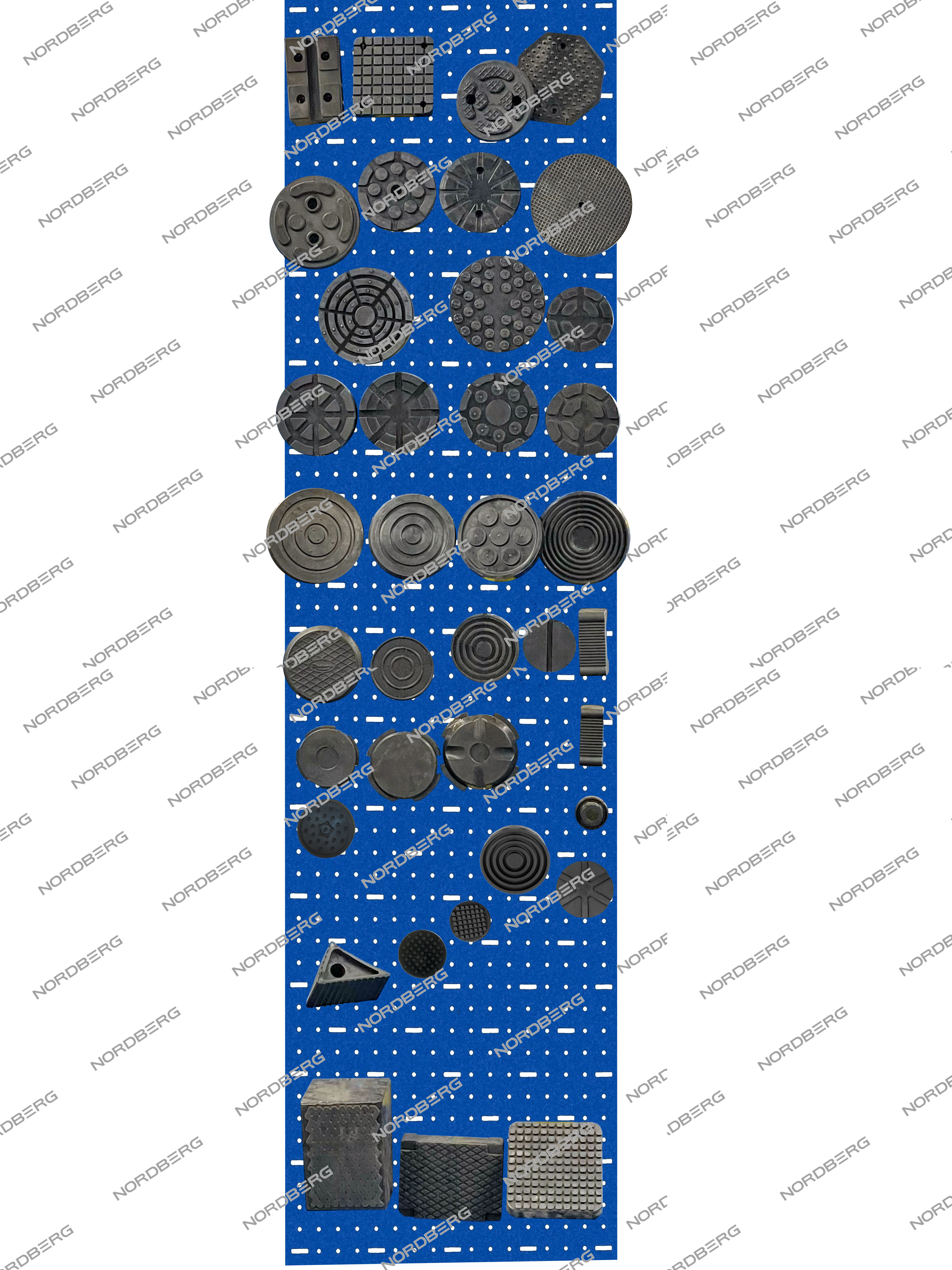 Резиновая насадка с логотипом для домкрата N32021E, N3203, N32030, N32031N, N32032, N32033, N32035 (старый артикул N3203#PAD-LOGO)