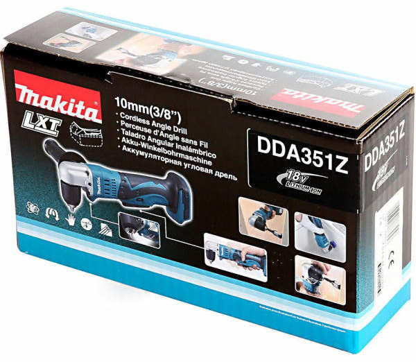 Дрель аккумуляторная угловая Makita DDA351Z (без акк, без з/у)