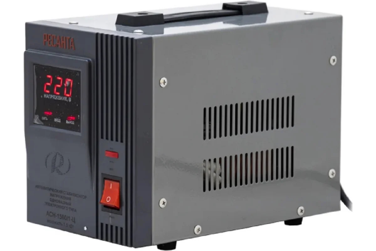 Стабилизатор напряжения Ресанта АСН-1500/1-Ц