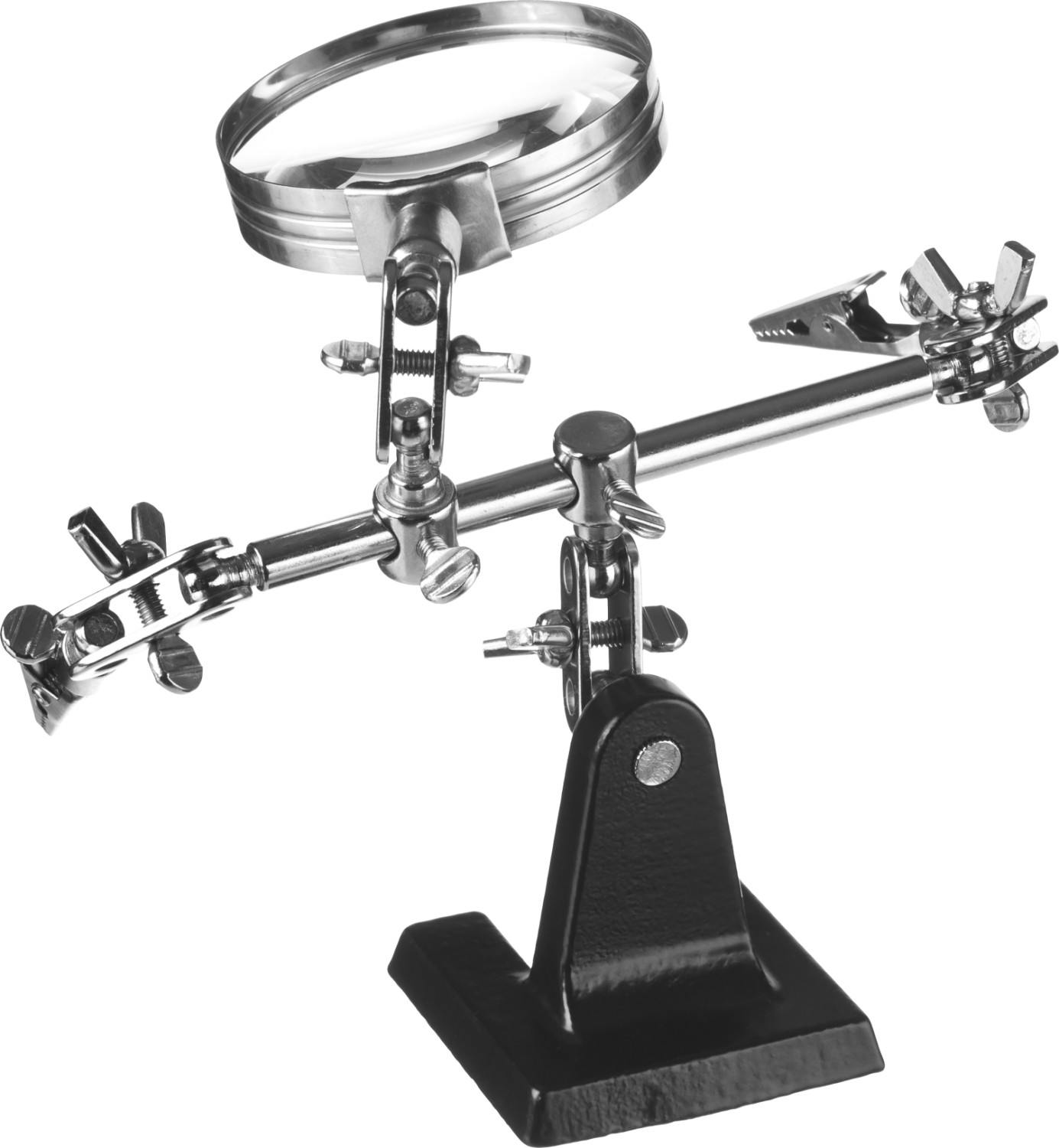 STAYER MAXTerm, увел. линза 2Х, держатель для пайки третья рука с лупой (55339)