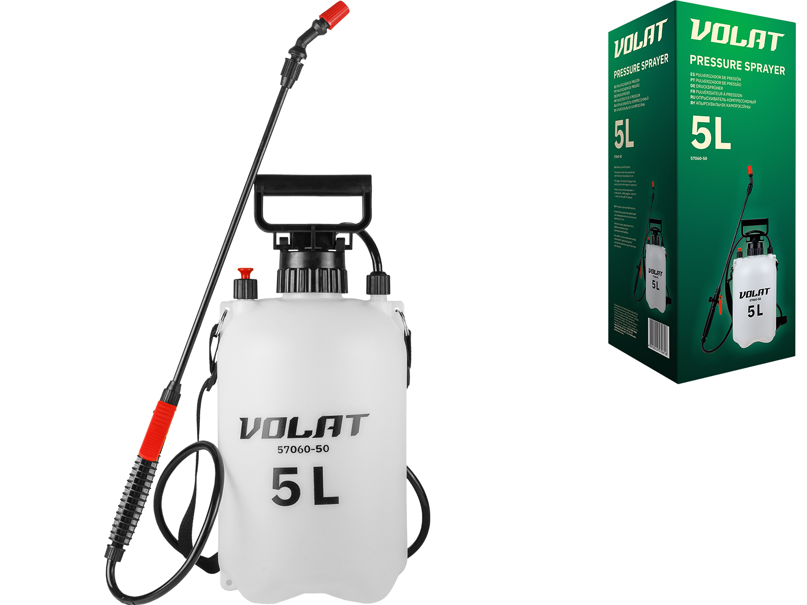 Опрыскиватель компрессионный 5л ВОЛАТ