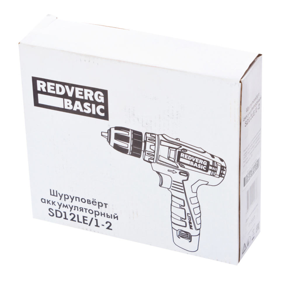 Шуруповерт аккумуляторный REDVERG Basic SD12LE/1-2