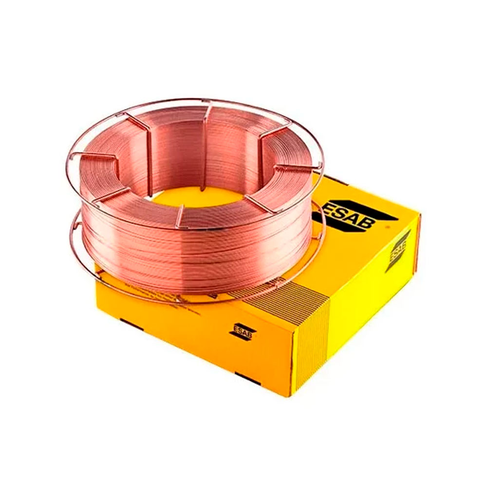 Проволока сварочная ESAB СВ-08Г2С ф0,8мм (15кг) омедненная (2323086700)