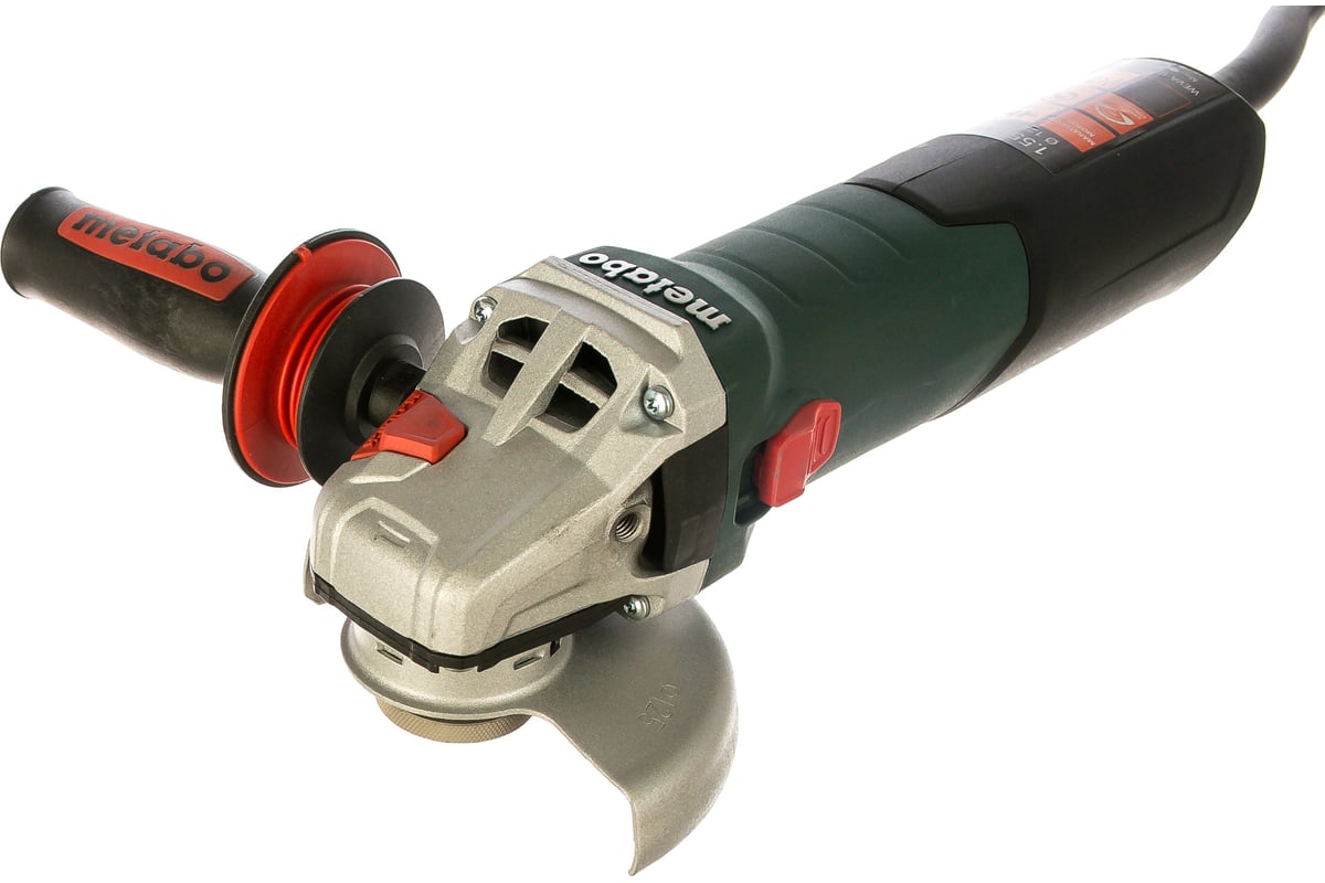 Машина шлифовальная угловая Metabo WEVA 15-125 квик/Quick