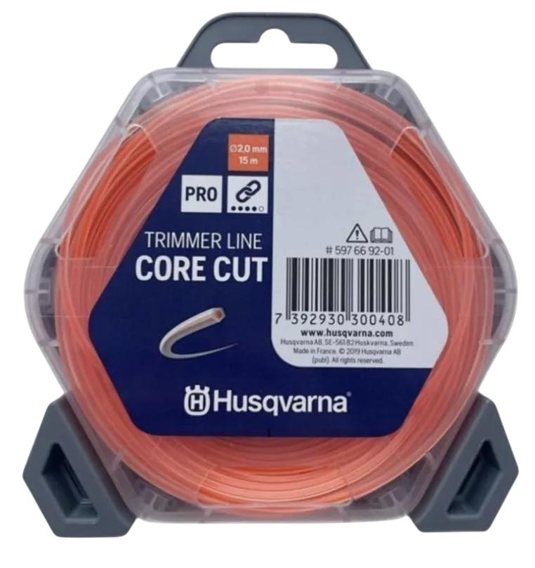 Леска для триммера Husqvarna 2,0x15 КорСат/CoreCut