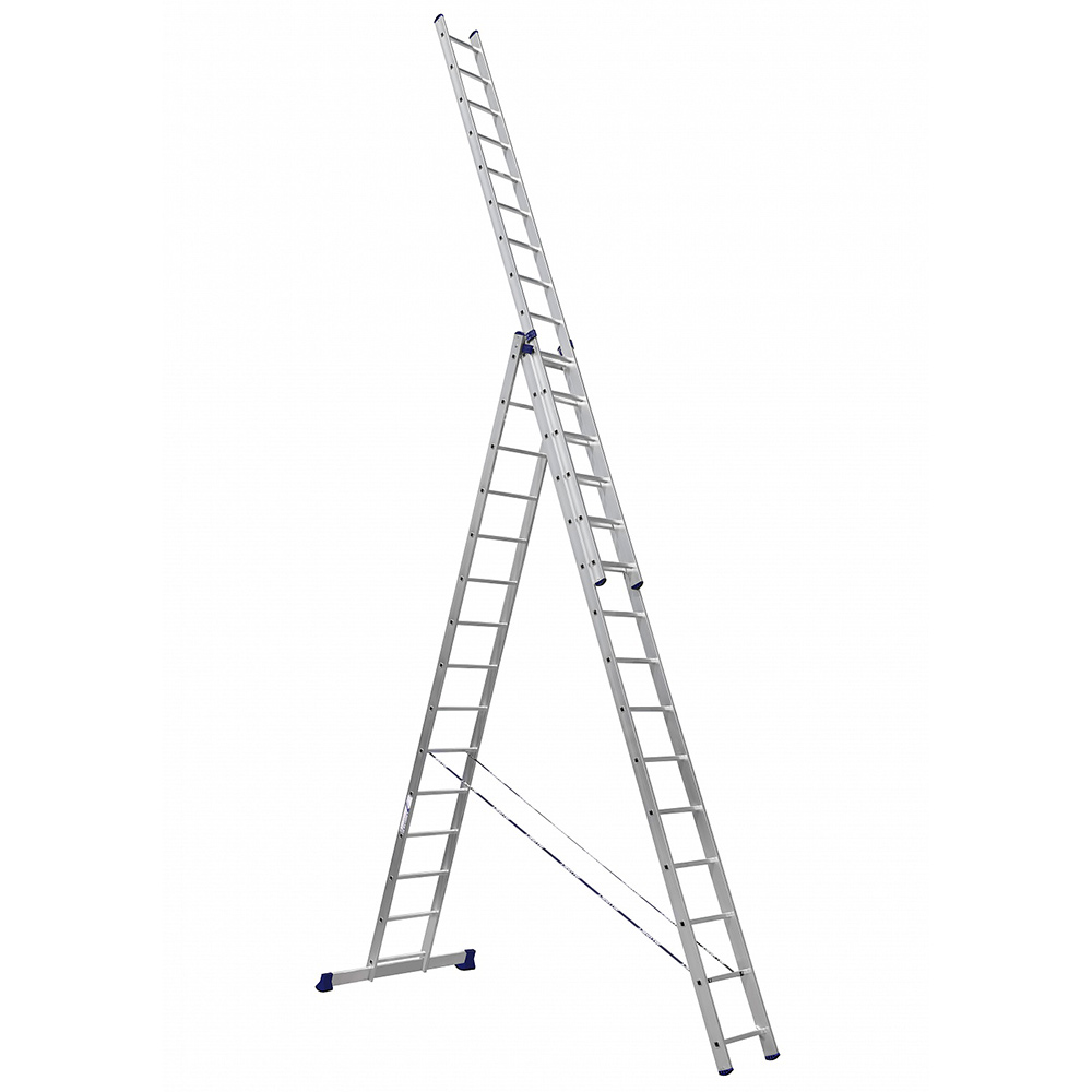Лестница Алюмет 3*15 алюминиевая