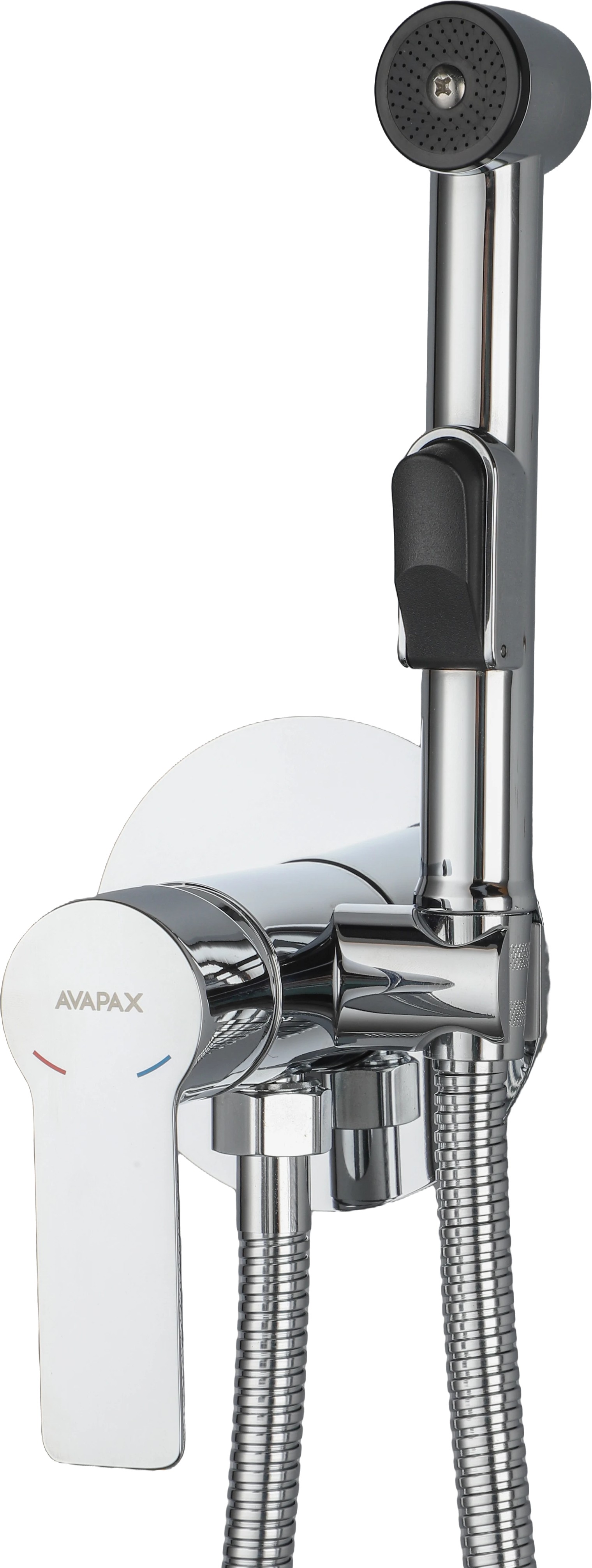 Гигиенический душ (Lt) D35, серия Rhein хром, Avapax