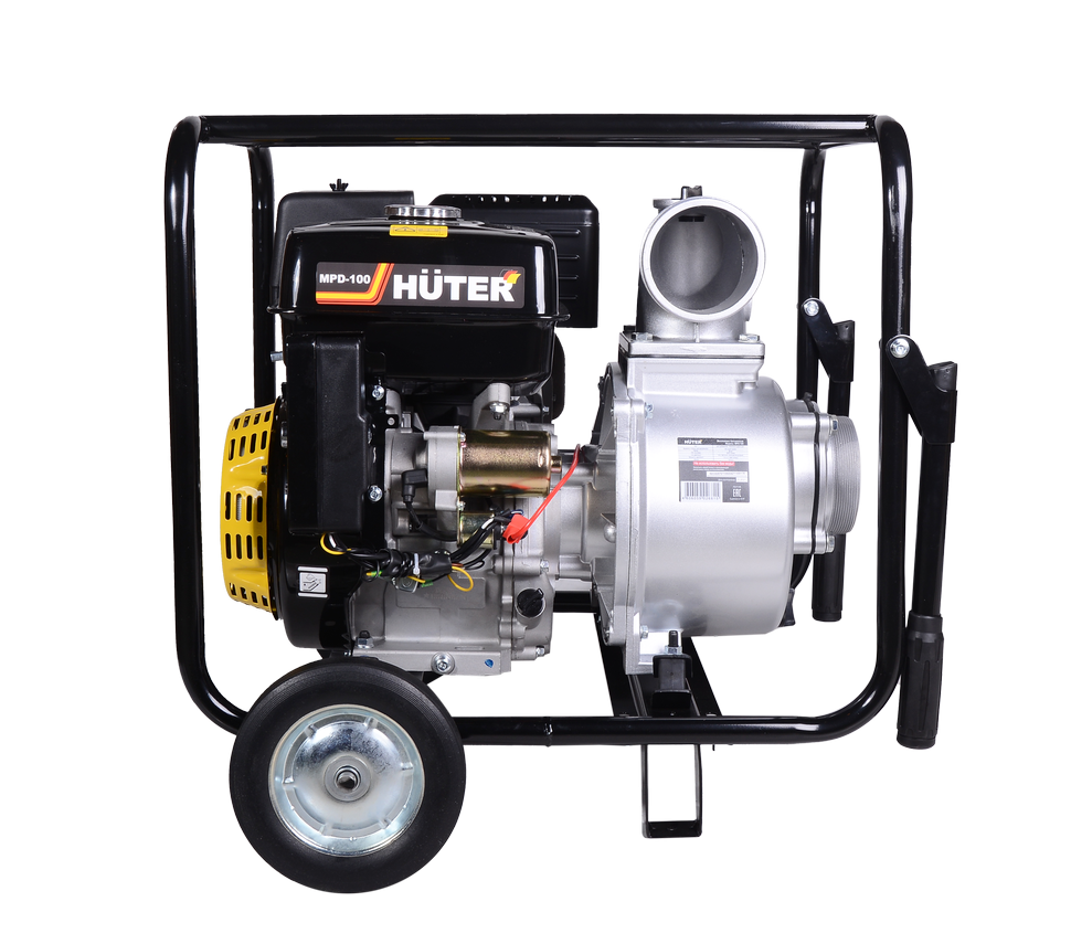 Мотопомпа Huter MPD-100 для грязной воды
