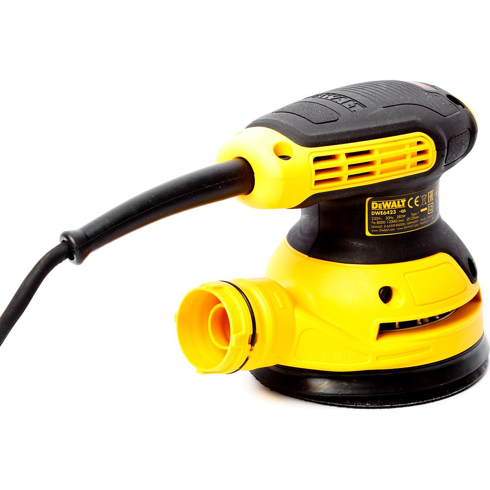 Машина плоско-шлифовальная эксцентриковая DeWalt DWE6423-QS