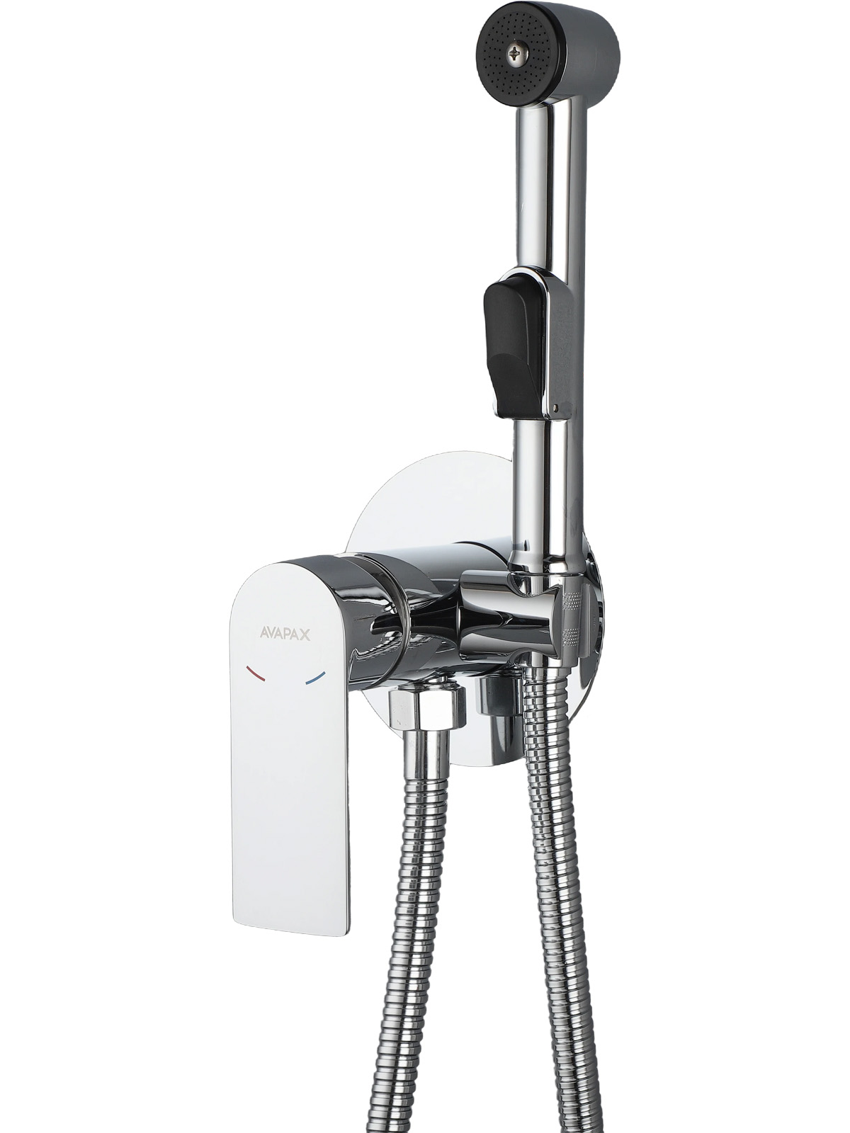 Гигиенический душ (Lt) D35, серия Weser хром, Avapax