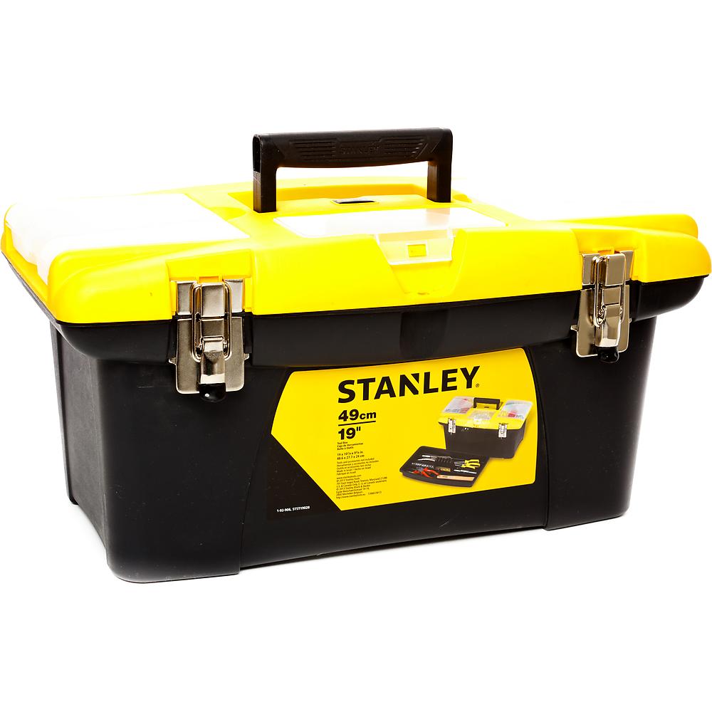 Ящик для инструмента Stanley "Jumbo" пластмассовый 19" 1-92-906