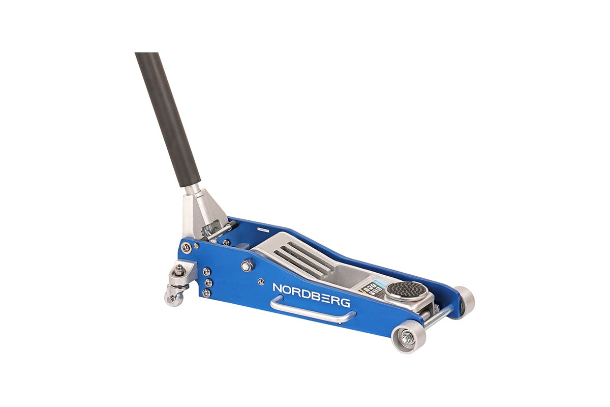 Домкрат подкатной алюминиевый, 3 т NORDBERG N32030N