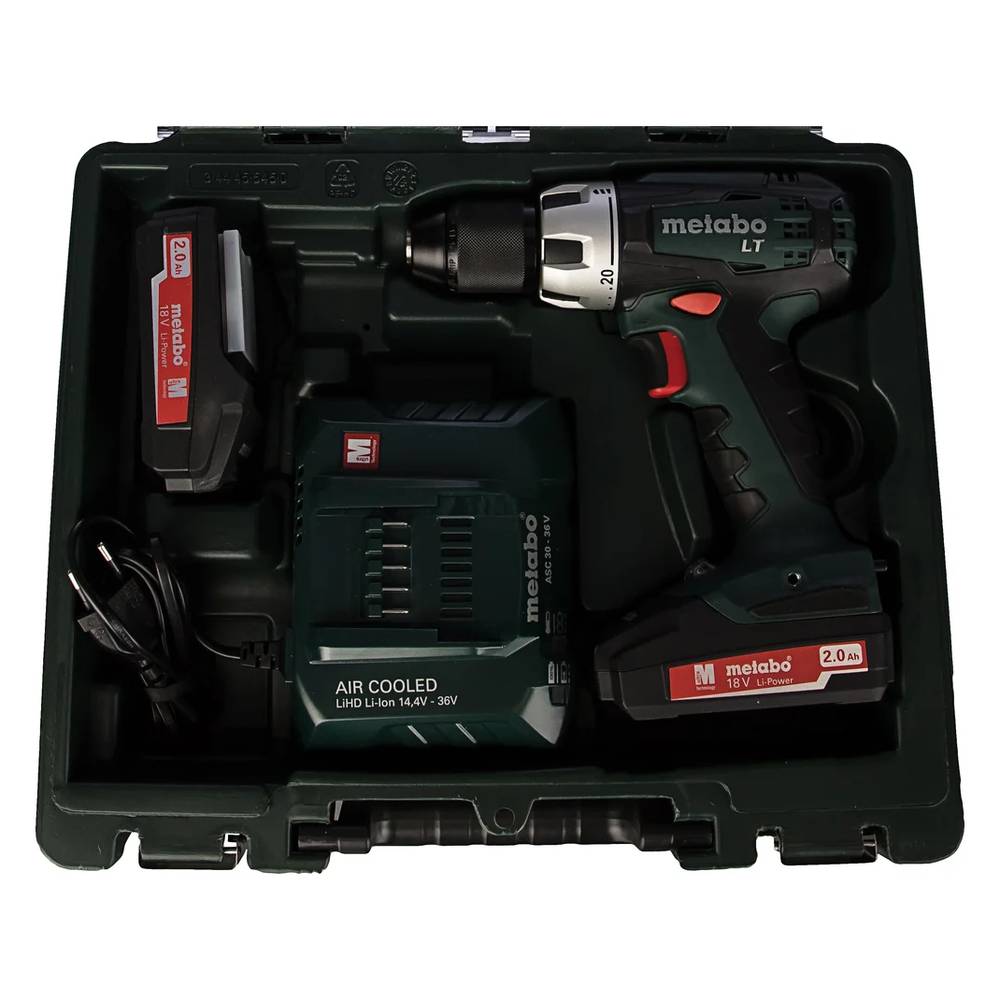 Шуруповерт аккумуляторный Metabo BS 18 LT Set
