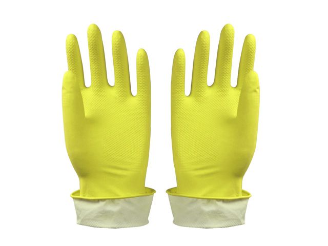Перчатки латексные хозяйственные р-рXL (Китай) (G40)