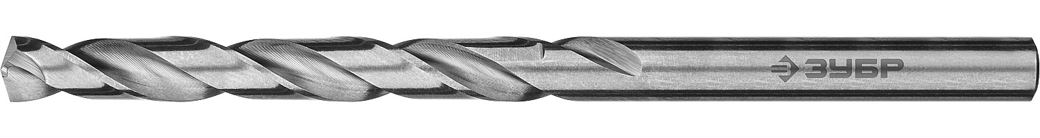 ЗУБР ПРОФ-А, 6.0 х 93 мм, сталь Р6М5, класс А, сверло по металлу, Профессионал (29625-6)
