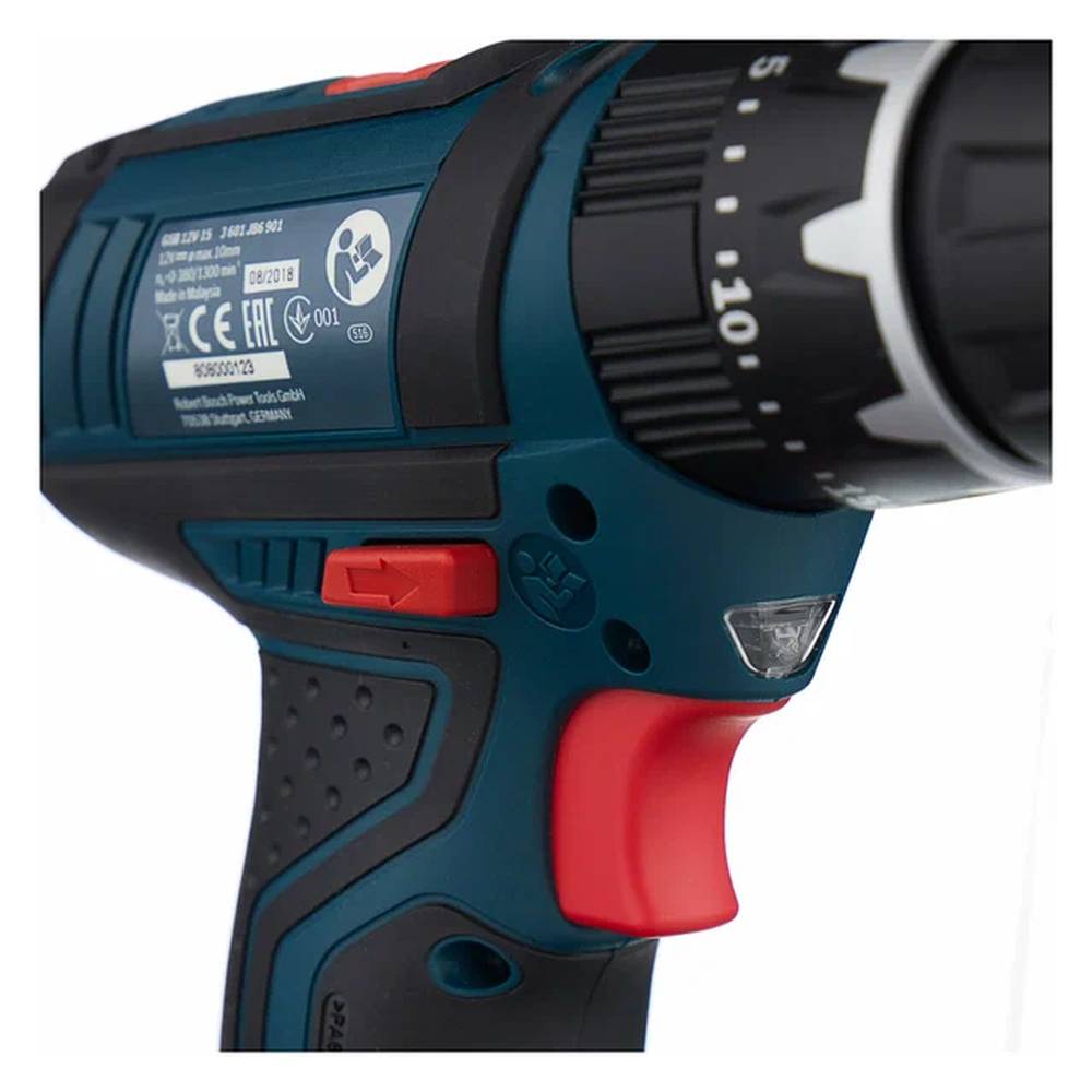 Шуруповерт аккумуляторный ударный Bosch GSB 12V-15