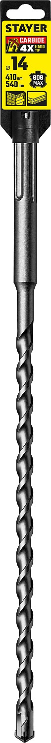 STAYER Hercules-4Х, 14 x 410/540 мм, SDS-max бур, Professional (29370-410-14)