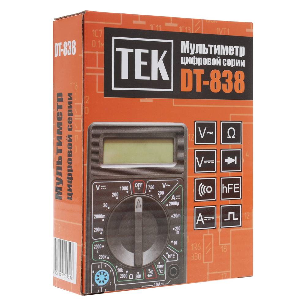 Мультиметр Ресанта DT 838