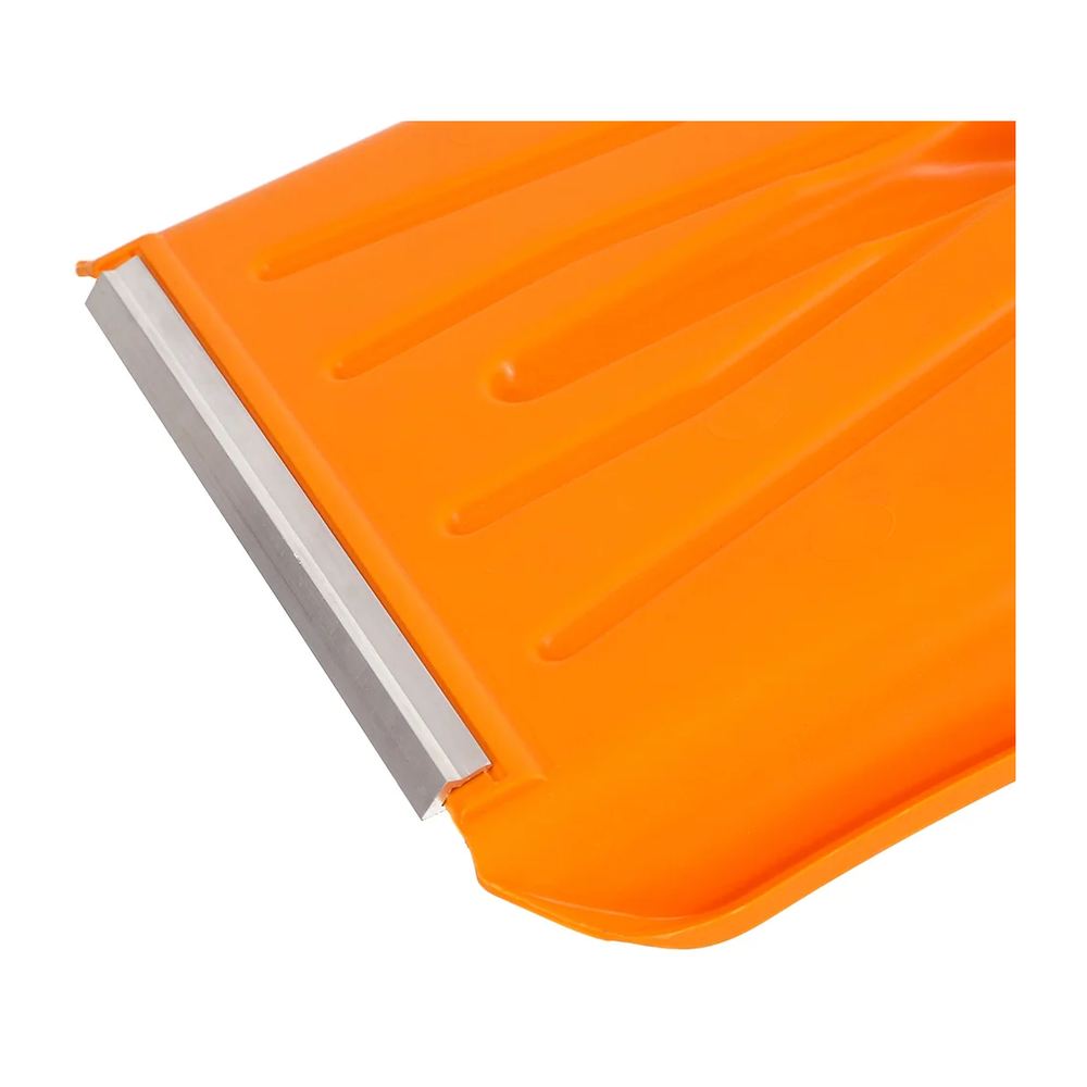 Лопата снеговая пластиковая Skald Pro со стеклопластиковым  черенком