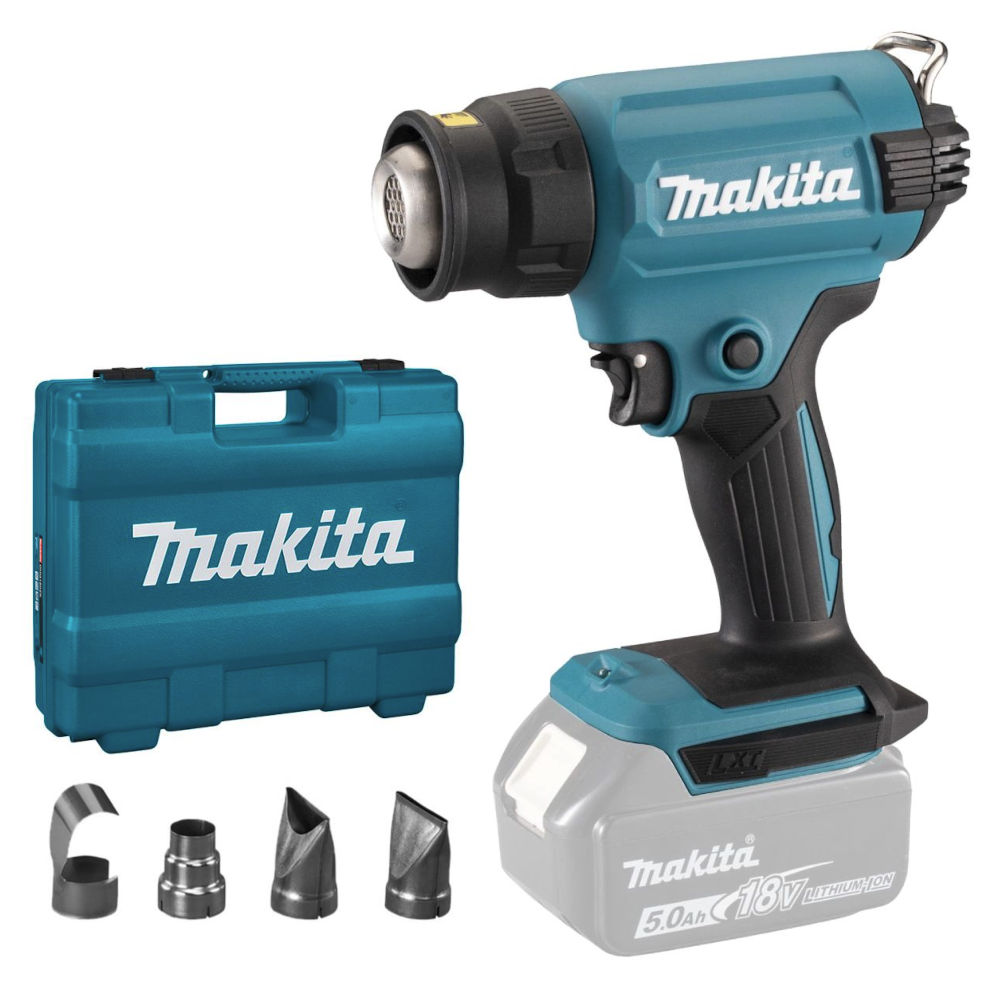 Фен строительный аккумуляторный Makita DHG181ZK