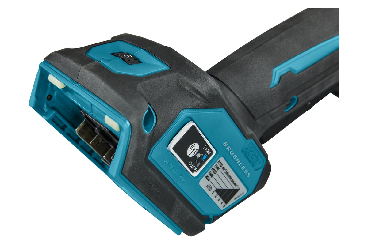 Машина шлифовальная угловая аккумуляторная Makita GA044GZ01(без акк, без ЗУ)