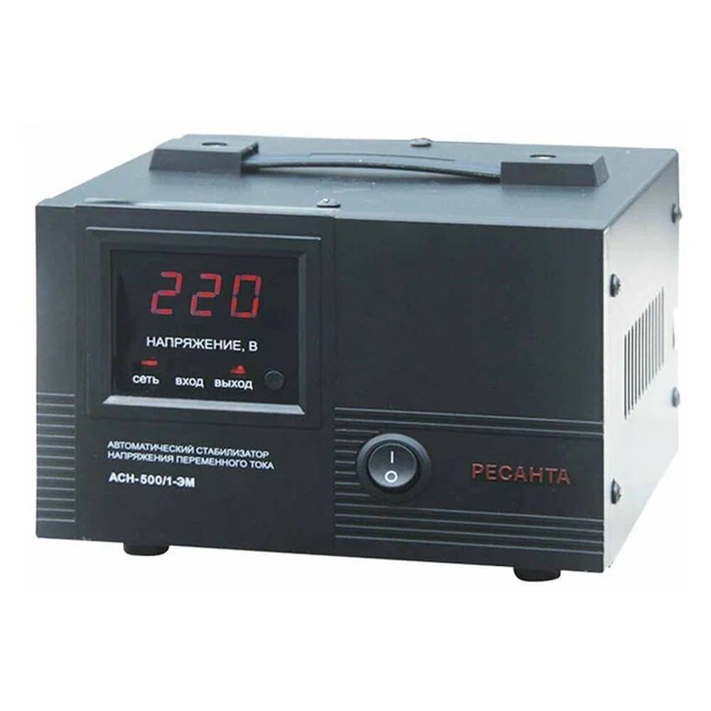 Стабилизатор напряжения Ресанта ACH-500/1-ЭМ