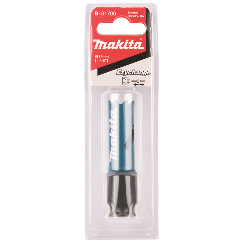 Коронка Makita BiM 17мм Ezychange