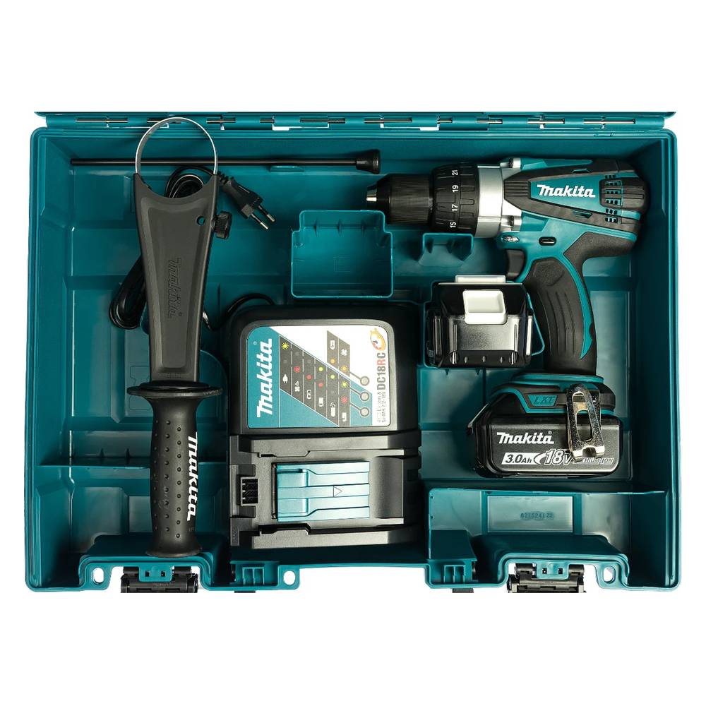 Шуруповерт аккумуляторный Makita DHP458RFE