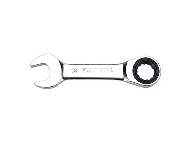 Ключ комбинированный 15мм с трещоткой  MINI TOPTUL (AOAB1515)