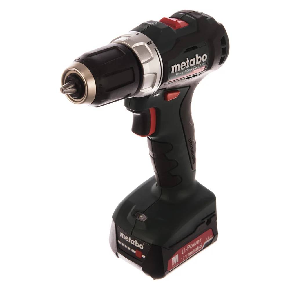 Шуруповерт аккумуляторный Metabo PowerMaxx BS 12 BL (800)