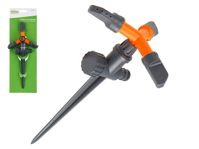 Распылитель круговой на пластмасс. пике STARTUL GARDEN (ST6010-11) (разбрызгиватель)