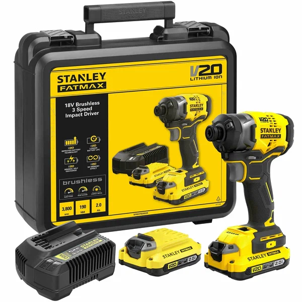 Шуруповерт аккумуляторный Stanley SFMCF820D2K