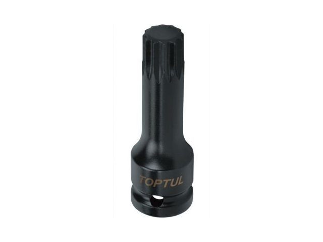 Головка ударн. 1/2" 77мм SPLINE M16 TOPTUL (KADB1616L)