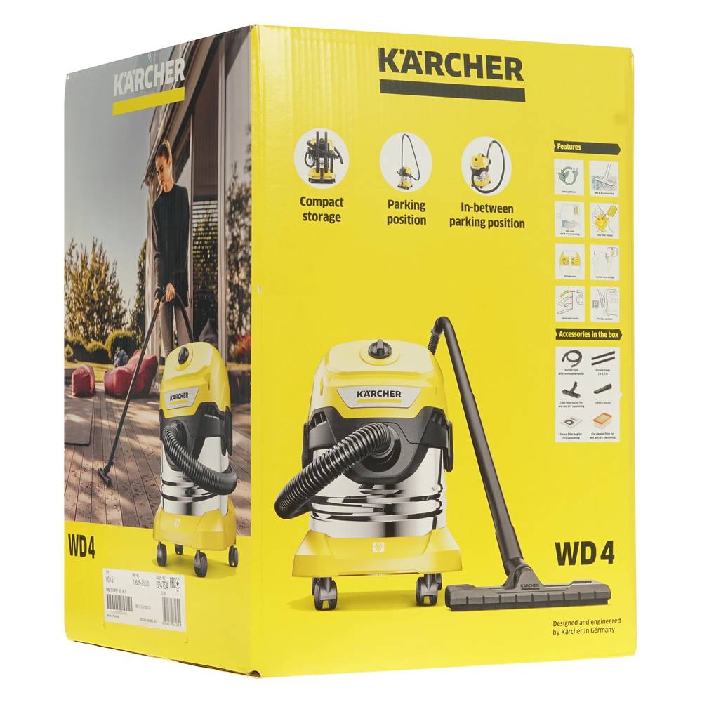 Пылесос Karcher WD 4 S V-20/5/22