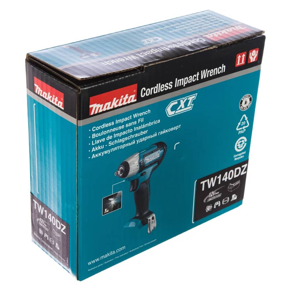 Гайковерт аккумуляторный Makita TW140DZ (без акк, без з/у)