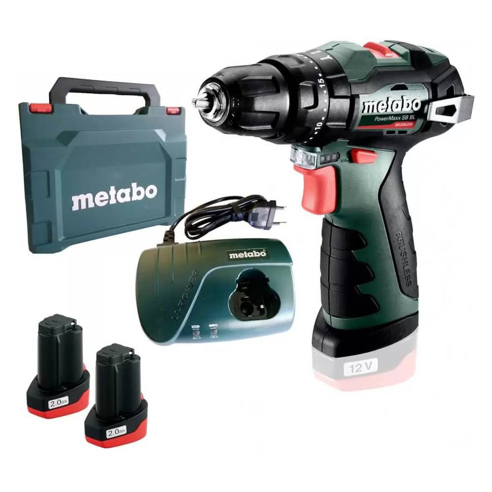 Шуруповерт аккумуляторный Metabo PowerMaxx BS BL