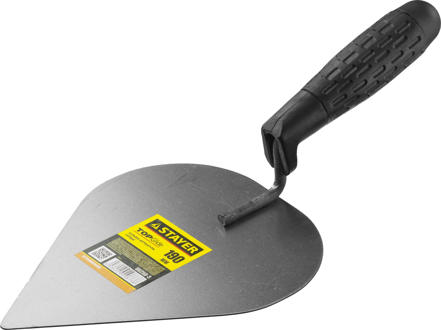 STAYER 190 x 150 мм, пластиковая ручка, кельма штукатура (08250-3)