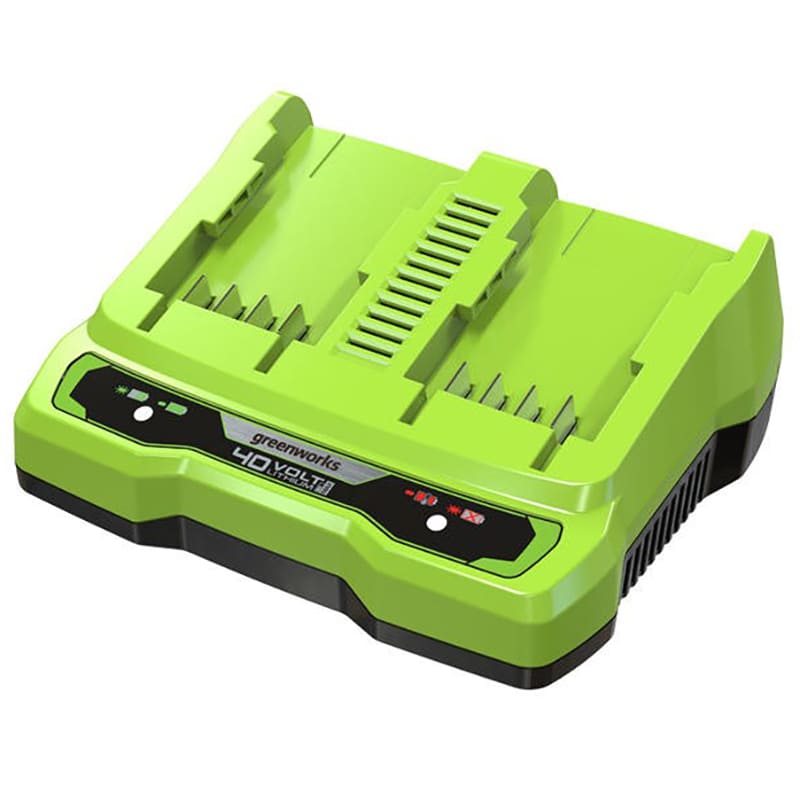 Зарядное устройство Greenworks 40V (на 2 АКБ) (2938907)