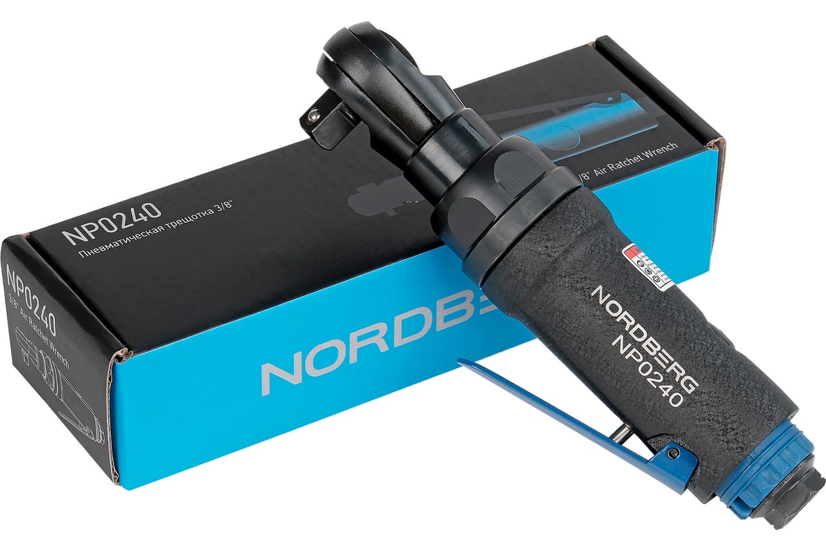 Пневмотрещотка NORDBERG NP0240 (3/8", 50 Нм)