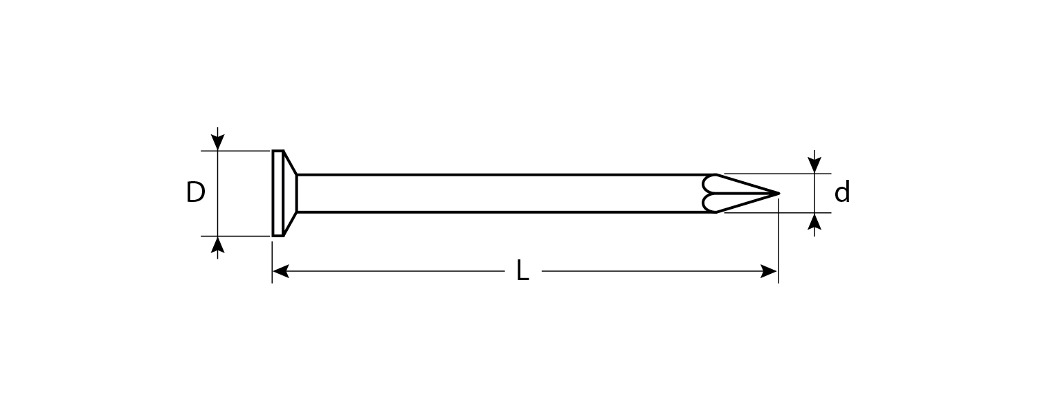 ЗУБР ГОСТ 4028-63, 16 x 1.2 мм, 5 кг, строительные гвозди (305010-12-016)