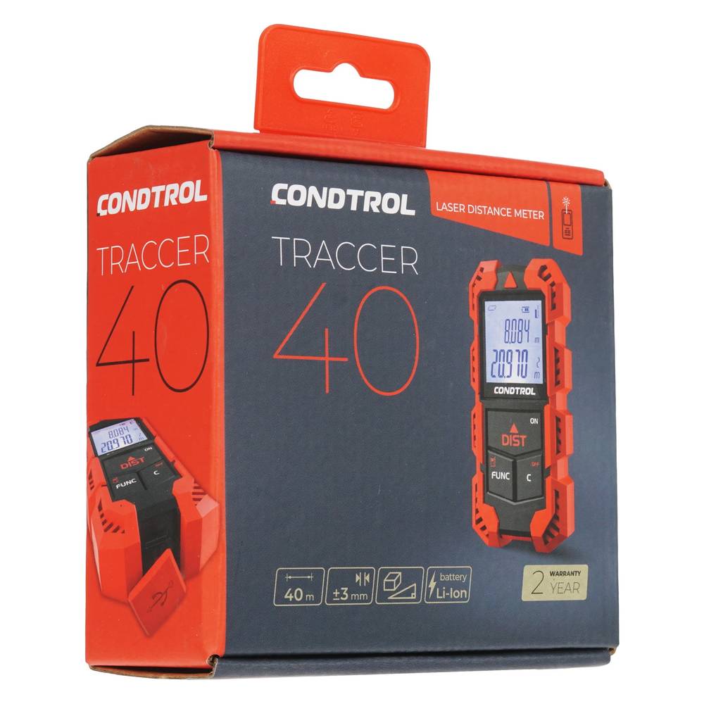 Измеритель длины лазерный CONDTROL Traccer 40