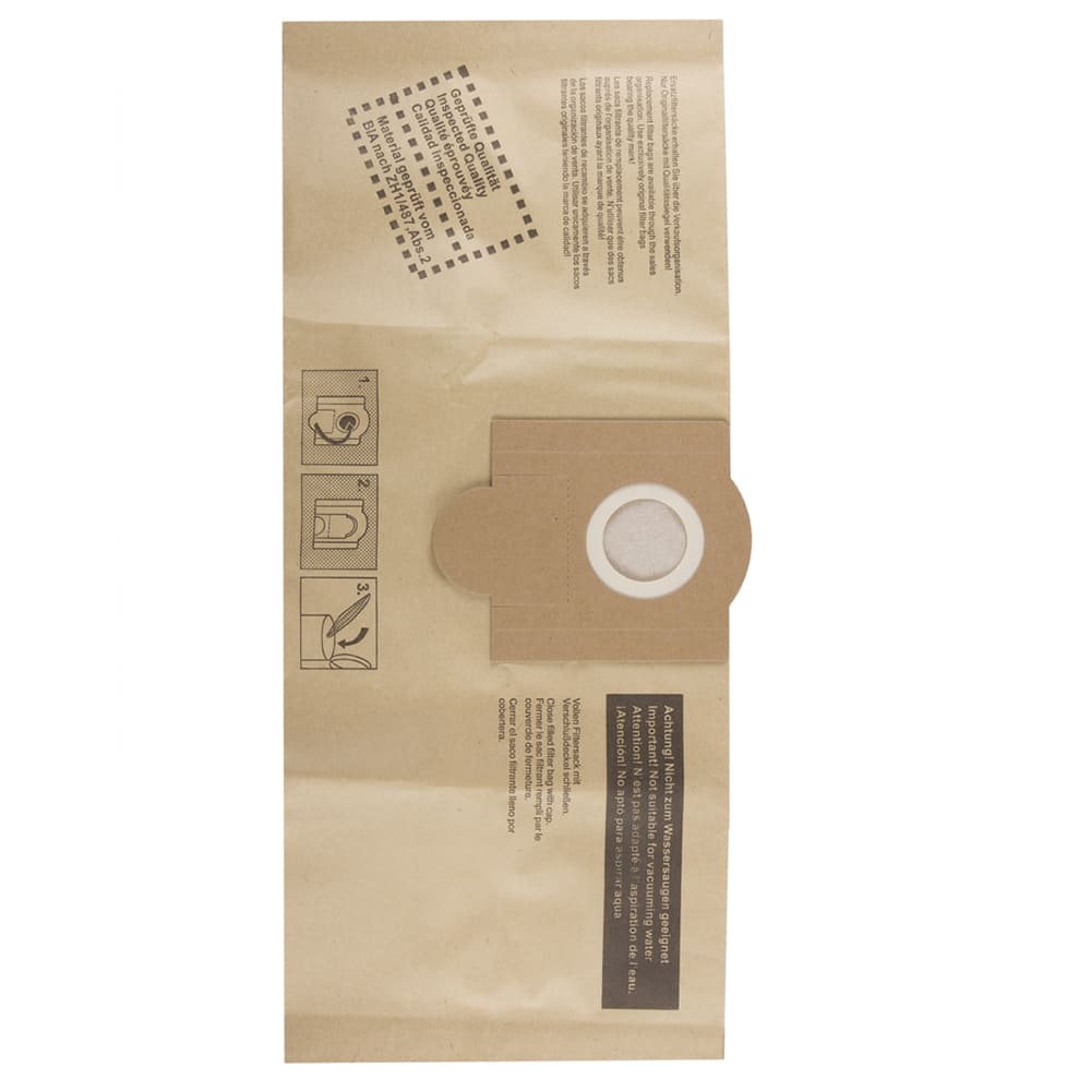 Мешок-пылесборник бумажный DeWALT для пылесосов DeWALT (5шт)