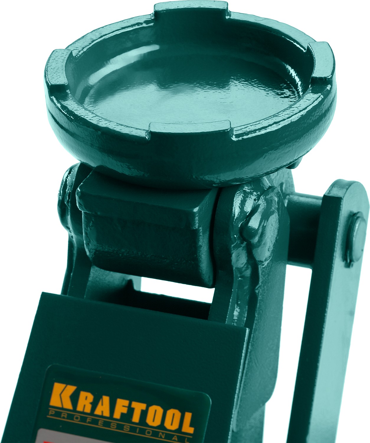 KRAFTOOL HIGH-LIFT, 10 т, 160 - 560 мм, для тяжелой техники, подкатной домкрат (43455-10)