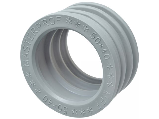 Манжета D50х40 удлин. серая (ИС.131771) (MASTERPROF)